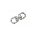 Mil Spec Marine 316 Stainless Steel Drop Forged Eye Eye Swivel, Boat Rigging Swivel Connector for Chain, Rope, and Cable