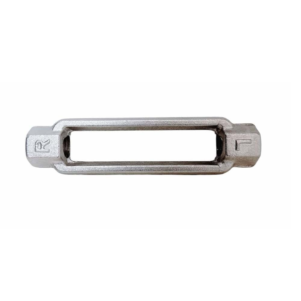 T316 Stainless Steel Mil Spec Jaw & Jaw Turnbuckle, Marine Boat Rigging Tensioner for Dock, Deck, and Outdoor Use
