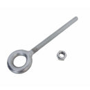 4 Pc Set Marine T316 Stainless Steel Drop Forged Plain Eye Bolt, Rigging Eye Bolt for Boat, Dock, Deck, and Outdoor Hardware