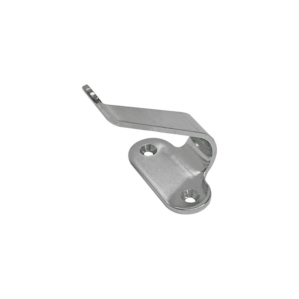10 Pc Set Marine Grade T316 Stainless Steel Side Mount Single Flat Hook for Boat Rigging & Deck Hardware