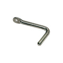 10 Pc Set Marine Stainless Steel Tack Hook, Heavy Duty Boat Rigging Lifting Hook for Rope, Chain, Cable, Dock Hardware, and Outdoor Use