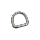 4 Pc Set T316 Stainless Steel Bolt-On D-Ring Lashing Ring Anchor Tie Down, Marine Boat Deck Hardware for Cargo, Dock, Trailer, and Rigging Use