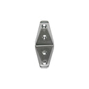 10 Pc Set T316 Stainless Steel Angle Plate for Marine Boat Rigging, Heavy Duty Lifting Hardware Bracket for Dock, Deck, Rope, Chain, and Cable