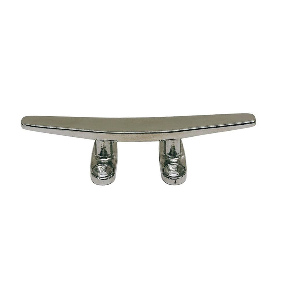T316 Stainless Steel Flat Top Trimline Dock Cleat for Marine Boat, Rope Tie Down Cleat for Deck, Dock, Yacht, and Mooring Use