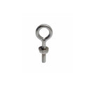 4 Pc Set Marine T316 Stainless Steel Welded Plain Eye Bolt, Rigging Lifting Hardware for Deck, Dock, Cable, Chain, and Rope