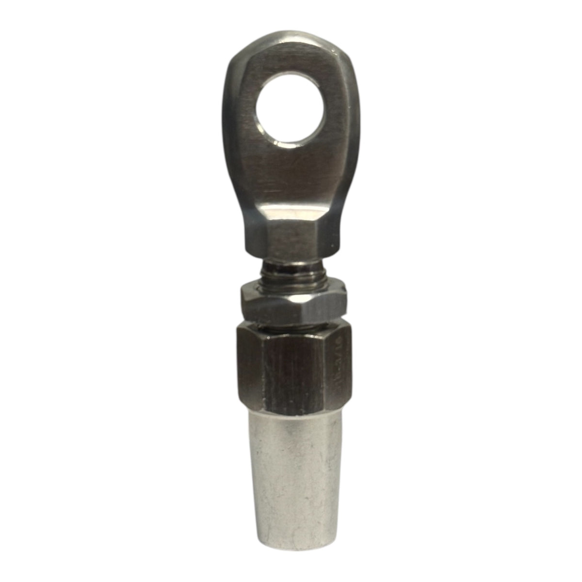 Marine Boat T316 Stainless Steel Swageless Eye Terminal, Cable Rail Railing Wire Rope End Fitting for Deck, Stair, Dock, and Rigging