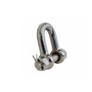Mil Spec T316 Stainless Steel Forged Bolt Pin Chain Shackle, Marine Grade Rigging Shackle for Chain, Rope, Cable, and Anchor Use