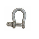 Mil Spec Non-Magnetic T316 Stainless Steel Screw Pin Anchor Shackle, Drop Forged Marine Grade Rigging Shackle for Chain and Cable