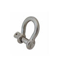 Mil Spec Non-Magnetic T316 Stainless Steel Screw Pin Anchor Shackle, Drop Forged Marine Grade Rigging Shackle for Chain and Cable