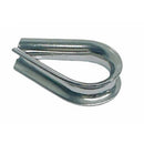 10 Pc Set T316 Stainless Steel Light Duty Wire Rope Thimble, Cable Eye Loop Protector for 3/32", 1/8", 3/16", 1/4", and 5/16" Cable