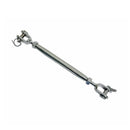 5 Pc Set T316 Stainless Steel Jaw Jaw Closed Body Turnbuckle, 3/16", 1/4", 5/16", 3/8", 5/8" Rigging Tensioner