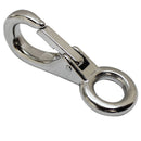 5 Pc Set T316 Stainless Steel Grade Marine Fixed Eye Boat Snap Hook, 3/8", 5/8", 3/4" Snap Clip for Rope, Chain, and Rigging