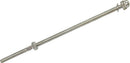 10 Pc Set T316 Stainless Steel Swage Threaded Stud End Fitting, Cable Rail Terminal for 1/8", 3/16", and 1/4" Cable