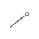Marine Boat T316 Stainless Steel Turned Eye Bolt with Nut and Washer, Eye Bolt Hardware for Deck, Dock, and Rigging