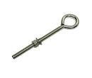 Marine Boat T316 Stainless Steel Turned Eye Bolt with Nut and Washer, Eye Bolt Hardware for Deck, Dock, and Rigging