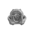 2 Pc Set Galvanized Drop Forged Wire Rope Clips, Marine Cable Clamps for 1/8", 3/16", 1/4", 5/16", 3/8", and 1/2" Cable