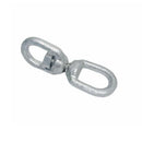 Marine Boat Galvanized Eye Eye Swivel Mooring, Boat Rigging Swivel for Chain, Anchor, Dock, and Outdoor Use
