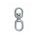 Marine Boat Galvanized Eye Eye Swivel Mooring, Boat Rigging Swivel for Chain, Anchor, Dock, and Outdoor Use
