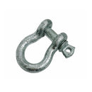 Galvanized Screw Pin Anchor Shackles , Heavy Duty Rigging Shackles for Chain, Rope, Cable, and Towing