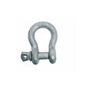Galvanized Screw Pin Anchor Shackles , Heavy Duty Rigging Shackles for Chain, Rope, Cable, and Towing