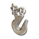 Marine Stainless Steel T316 Clevis Grab Hook Towing Shackle, Boat Chain Hook for Rigging, Towing, and Outdoor Hardware