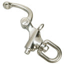 5 Pc Set Marine Stainless Steel 316 Swivel Eye Snap Shackle, Boat Anchor Shackle for Rope, Chain, Cable, and Rigging