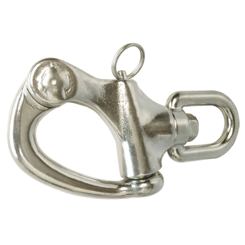 5 Pc Set Marine Stainless Steel 316 Swivel Eye Snap Shackle, Boat Anchor Shackle for Rope, Chain, Cable, and Rigging