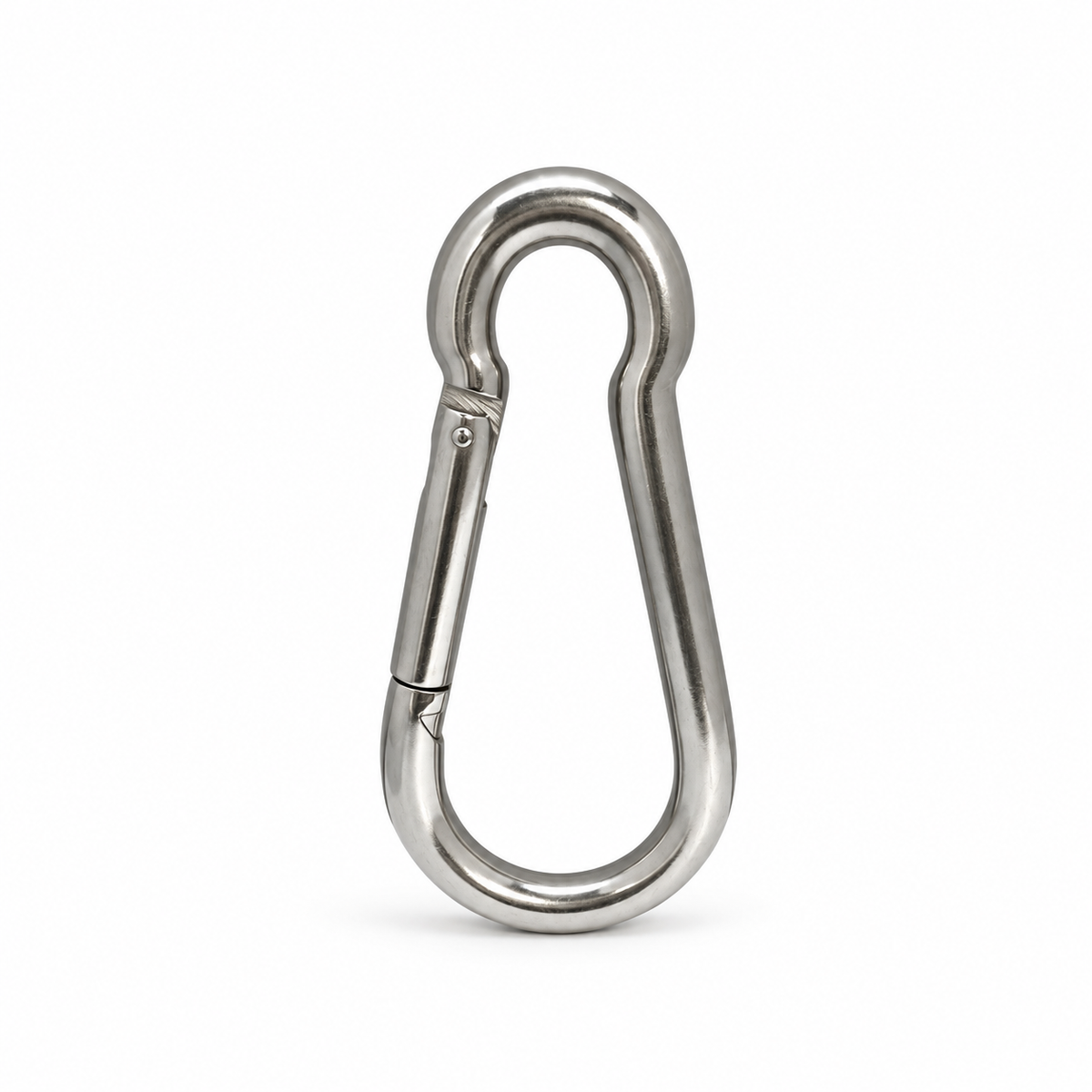 5 Pc Set Marine T316 Stainless Steel Snap Hook, Spring Snap Hook Connector for Rope, Chain, Cable, Rigging, and Dock Hardware