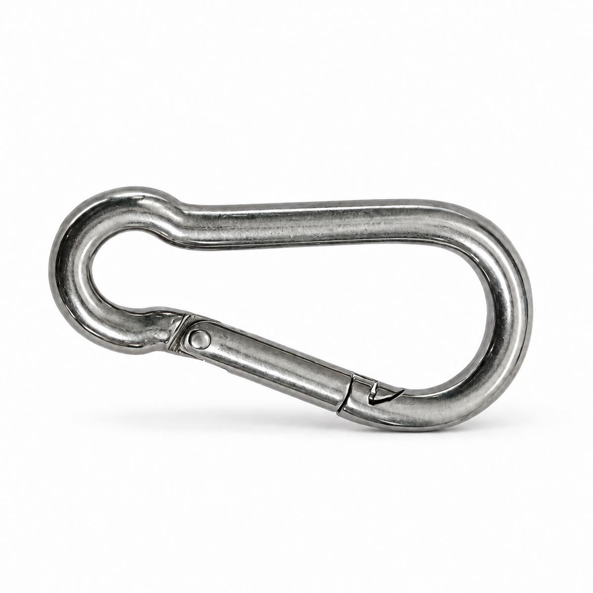 5 Pc Set Marine T316 Stainless Steel Snap Hook, Spring Snap Hook Connector for Rope, Chain, Cable, Rigging, and Dock Hardware