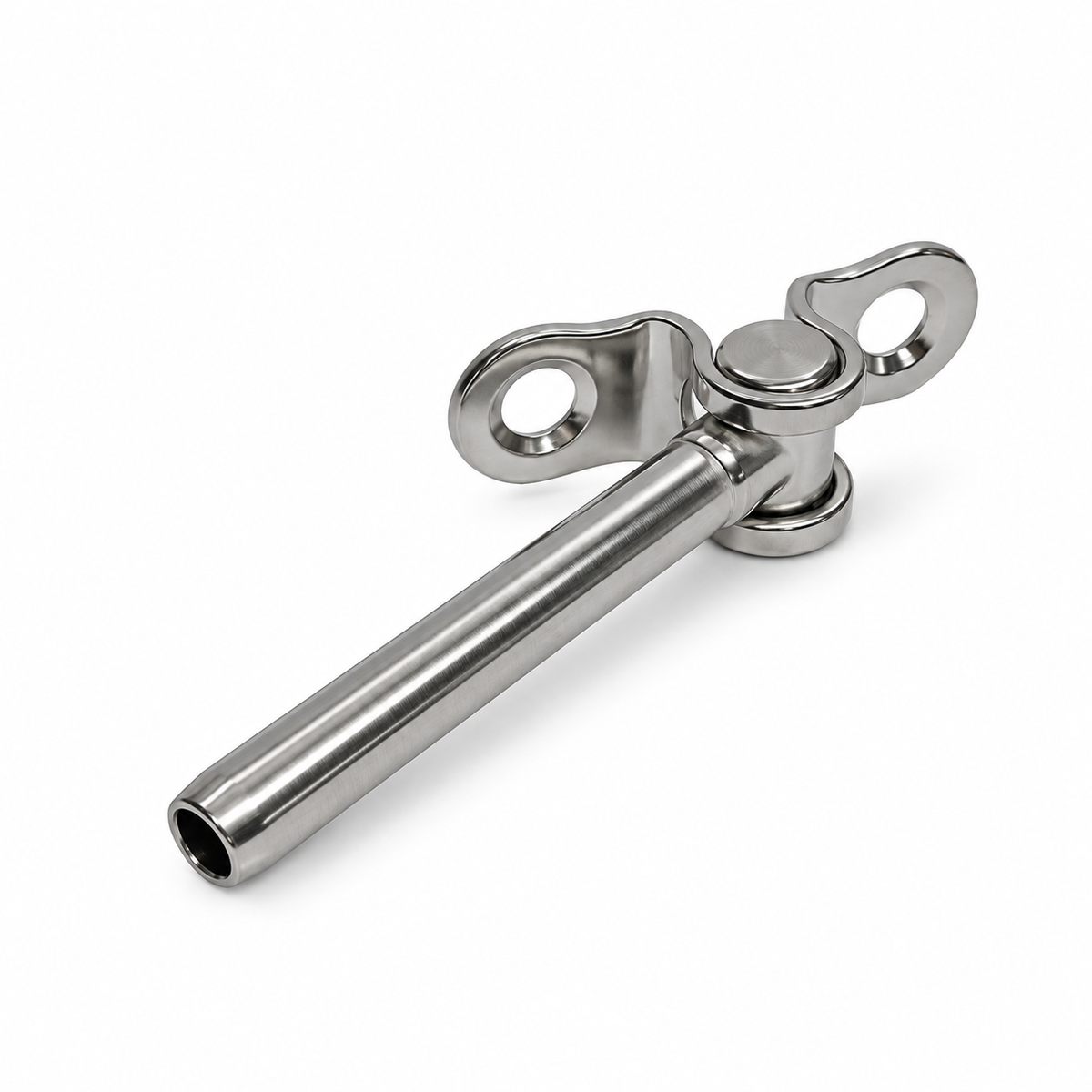 5 Pc Set T316 Stainless Steel Swage Deck Toggle, Cable Wire Rope Railing Terminal Fitting for Boat, Deck, Dock, and Outdoor Use