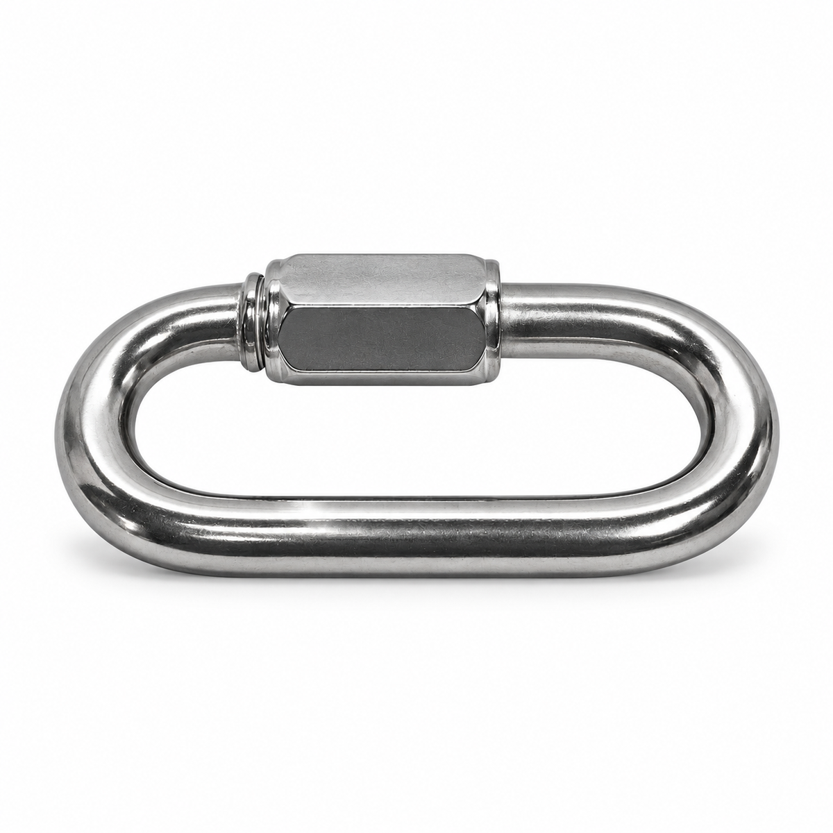 5 Pc Set Marine T316 Stainless Steel Quick Link Connector, Boat Rigging Link for Rope, Cable, Chain, Dock, Deck, and Outdoor Use