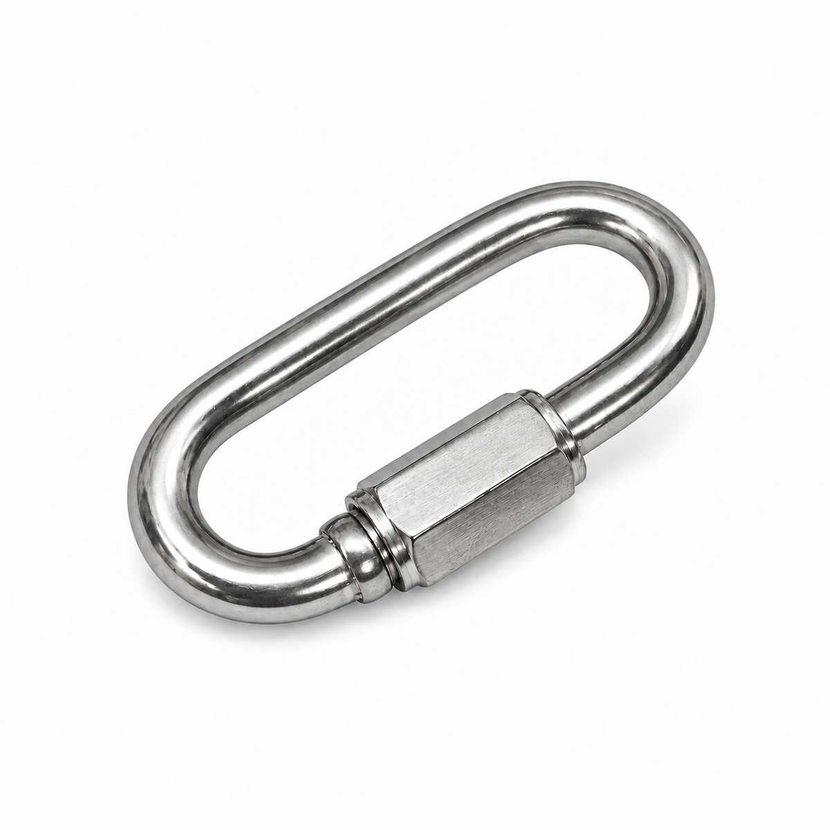 5 Pc Set Marine T316 Stainless Steel Quick Link Connector, Boat Rigging Link for Rope, Cable, Chain, Dock, Deck, and Outdoor Use