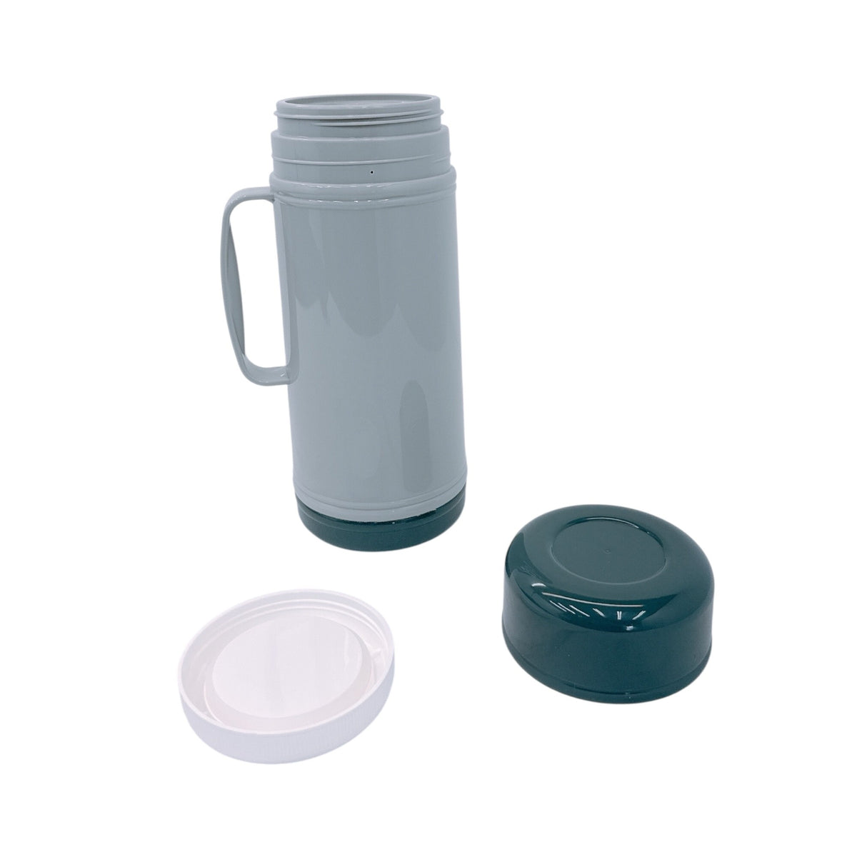 1L (33 oz) Insulated Food Jar, Double Lid Vacuum Insulated Food Container, Leakproof Thermal Lunch Jar for Soup
