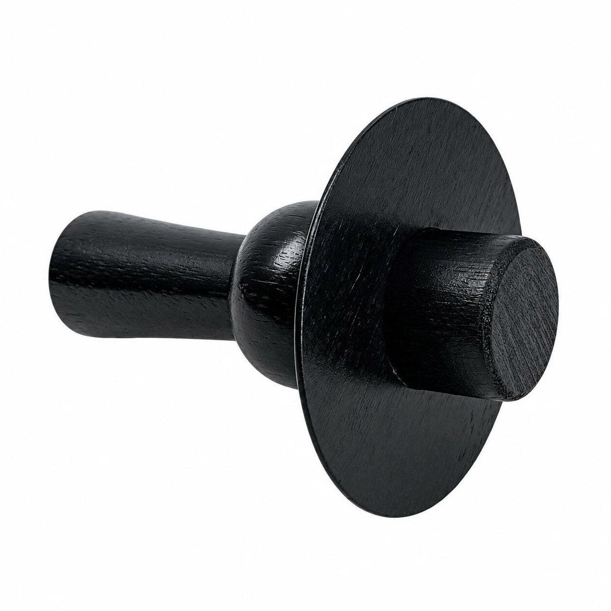Fairmont Black Neck Block, 99mm Mannequin Neck Cap for Fabric Dress Forms, Replacement Top Finial for Clothing Displays