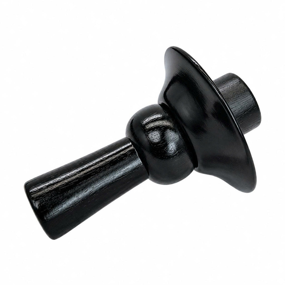 Fairmont Black Neck Block, 99mm Mannequin Neck Cap for Fabric Dress Forms, Replacement Top Finial for Clothing Displays