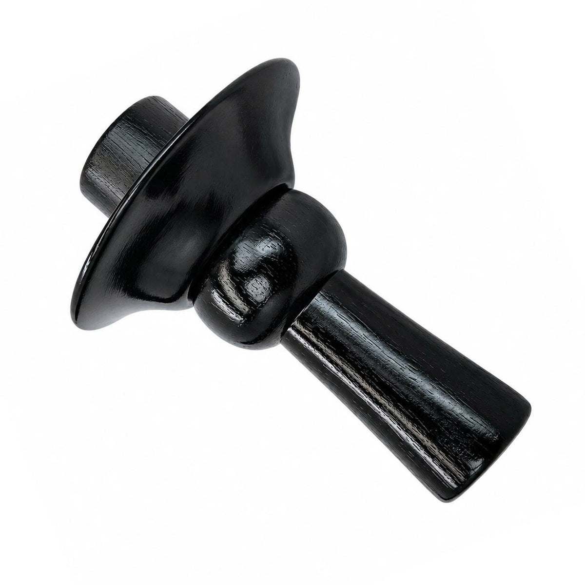 Fairmont Black Neck Block, 99mm Mannequin Neck Cap for Fabric Dress Forms, Replacement Top Finial for Clothing Displays