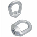 2 Pc Hot Dipped Galvanized 7/8" Thickness Eye Nut With 1"-8 Tap Size 9,000 Lbs WLL