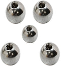 5 PC 1/4" - 20 Thread LEFT Hand Marine Stainless Steel 316 Ball Nut UNC Cap Dome Bolt