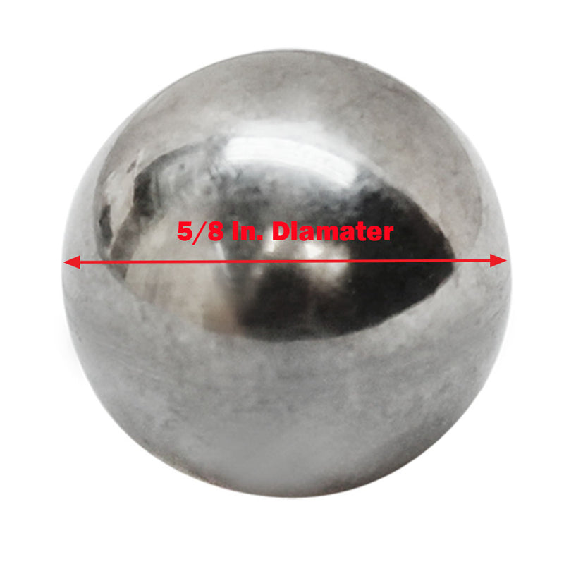5 PC 1/4" - 20 Thread LEFT Hand Marine Stainless Steel 316 Ball Nut UNC Cap Dome Bolt