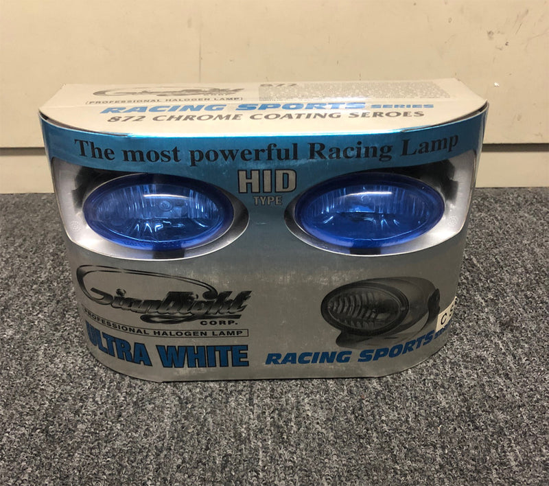 Ultra White Halogen Lamp Flog Light 55W Chrome Coating Car Headlights