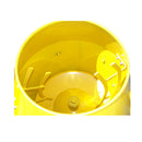 Towable 9 Cubic Feet Cement Mixer 12 Volt  Electric Starter Gas Gasoline Tow Concrete 13HP