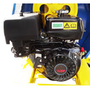 Towable 9 Cubic Feet Cement Mixer 12 Volt  Electric Starter Gas Gasoline Tow Concrete 13HP