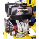 Towable 9 Cubic Feet Cement Mixer 12 Volt  Electric Starter Gas Gasoline Tow Concrete 13HP