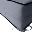 Small Size 23"x24"x6" Outdoor Deep Seat Cushion, Water Repellent, Patio Deep Seat Backrest Cushion Insert & Cover Set