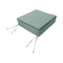 |COVER ONLY| Large Size 26x30x6 Outdoor Deep Seat Cushion with Bolster, Water Repellent, Patio Deep Seat Backrest Cushion Bolster Slipcovers Replacement