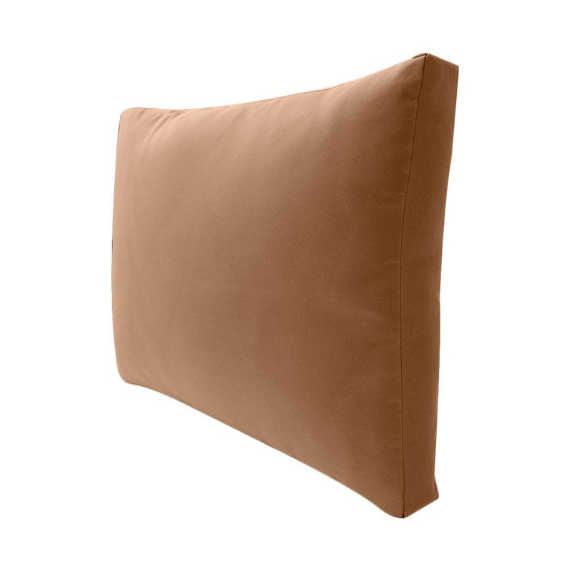 |COVER ONLY| Large Size 26x30x6 Outdoor Deep Seat Cushion with Bolster, Water Repellent, Patio Deep Seat Backrest Cushion Bolster Slipcovers Replacement