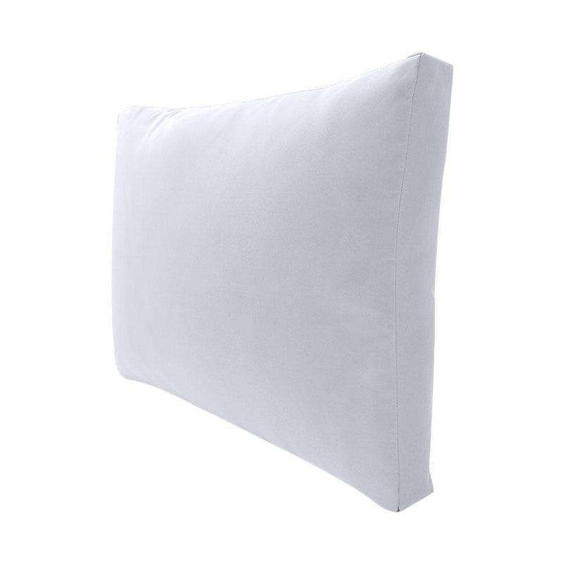 |COVER ONLY| Medium Size 24"x26"x6" Outdoor Deep Seat Cushion with Bolster, Water Repellent, Patio Deep Seat Backrest Cushion Bolster Slipcovers Replacement