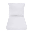 |COVER ONLY| Small Size 23x24x6 Outdoor Deep Seat Cushion , Water Repellent, Patio Furniture Patio Cushion Slipcovers Replacement