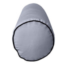 Medium Size 24"x6" Outdoor Bolster Pillow Water Repellent Decorative Bolster Pillow Insert and Cover for Porch Swing Couch Sofa Cushion Patio Furniture