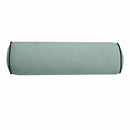 |COVER ONLY| Small Size 23"x6" Outdoor Bolster Pillow Water Repellent Decorative Bolster Pillow for Porch Swing Couch Sofa Cushion Patio Furniture